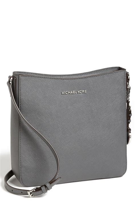 michael kors dark gray purse|grey michael kors purse crossbody.